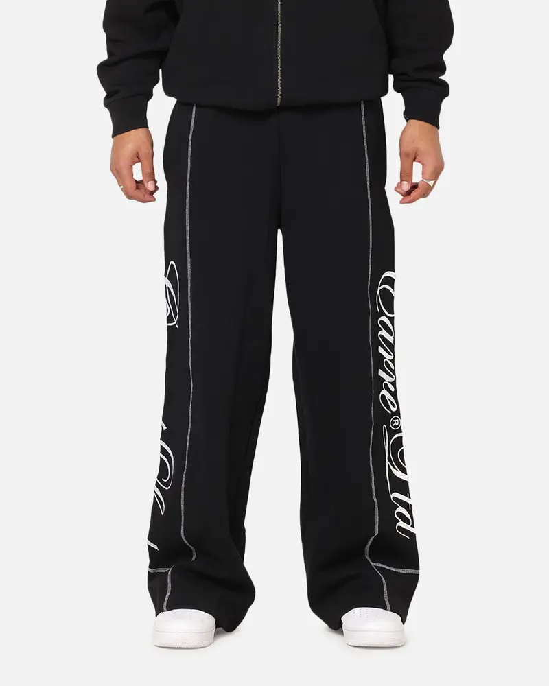 Carre Script Trackpants Black 1