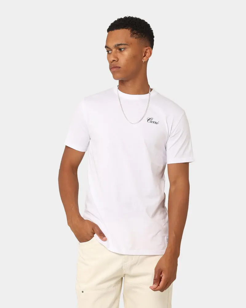 Carré Scripture Classique T-Shirt White 1