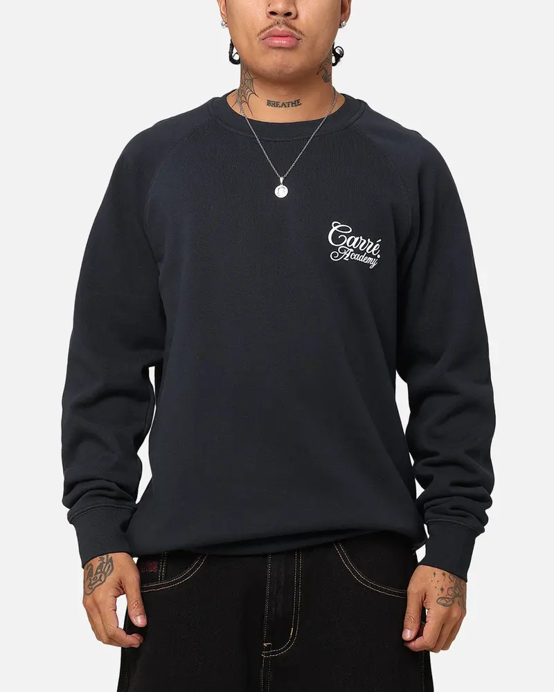 Carre Serif Crewneck Navy 1