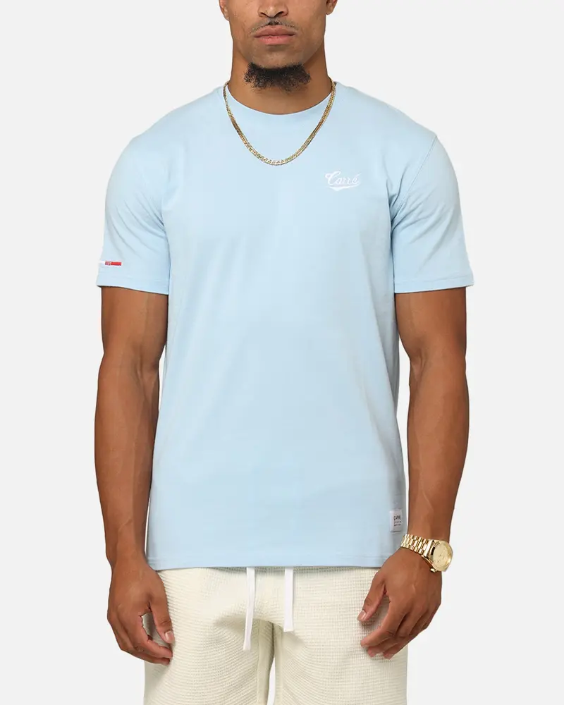 Carré Simplicité Classic Short Sleeve T-Shirt Light Blue 1