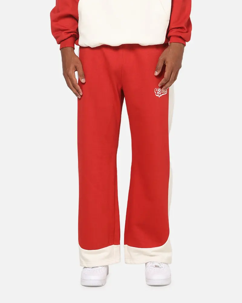 Carre Sport C Trackpants Red/Off White 1