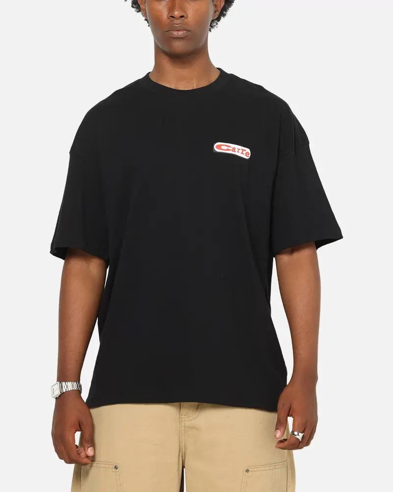 Carre Strawberry T-Shirt Black 2