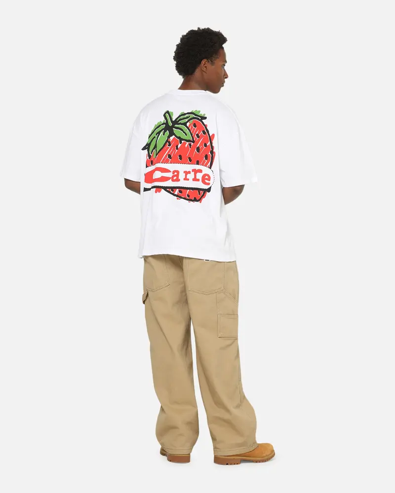 Carre Strawberry T-Shirt White 3