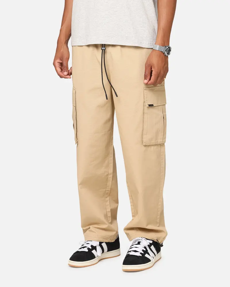 Carre Superior Cargo Joggers Tan 1