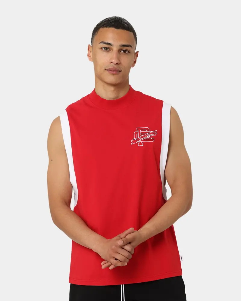Carre Team Paris Muscle T-Shirt Red 1