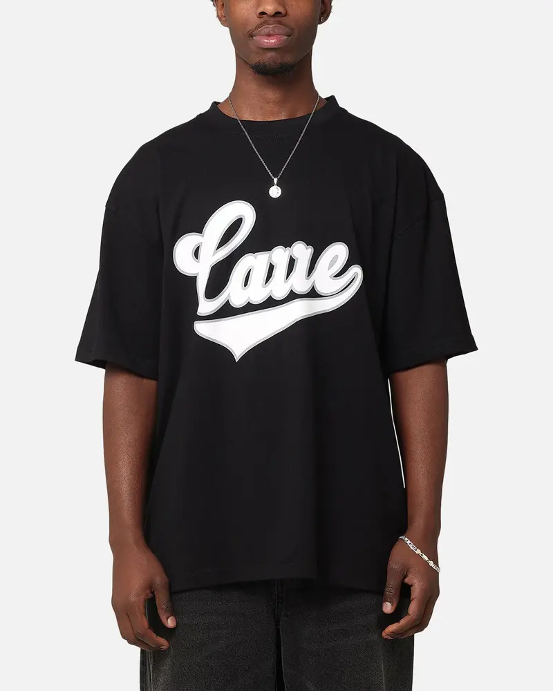 Carre Team Script T-Shirt Black 1