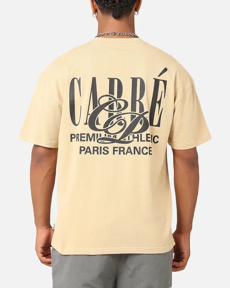 Carre Top Team T-Shirt Stone 1