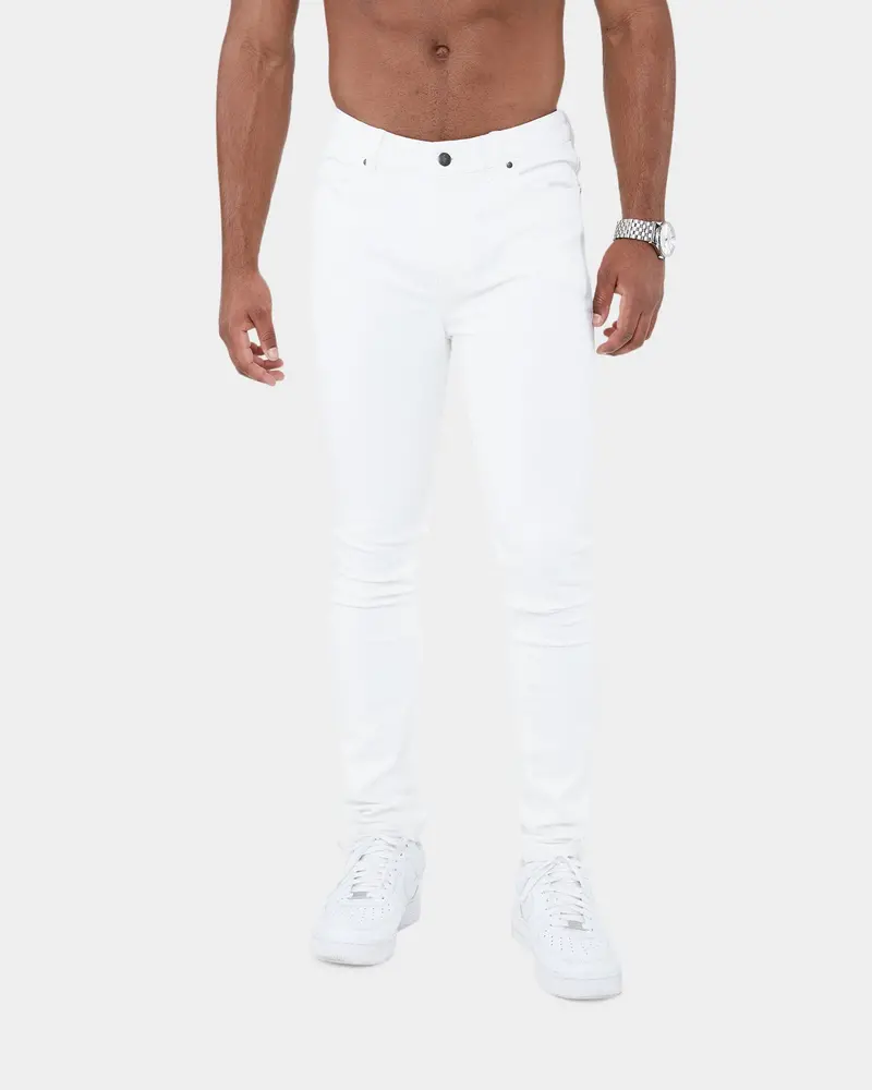 Carré Tradition Skinny Jean Off White 1