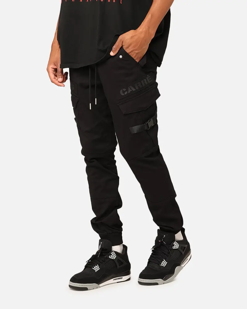 Carré Transition Cargo Joggers Black/Black 1