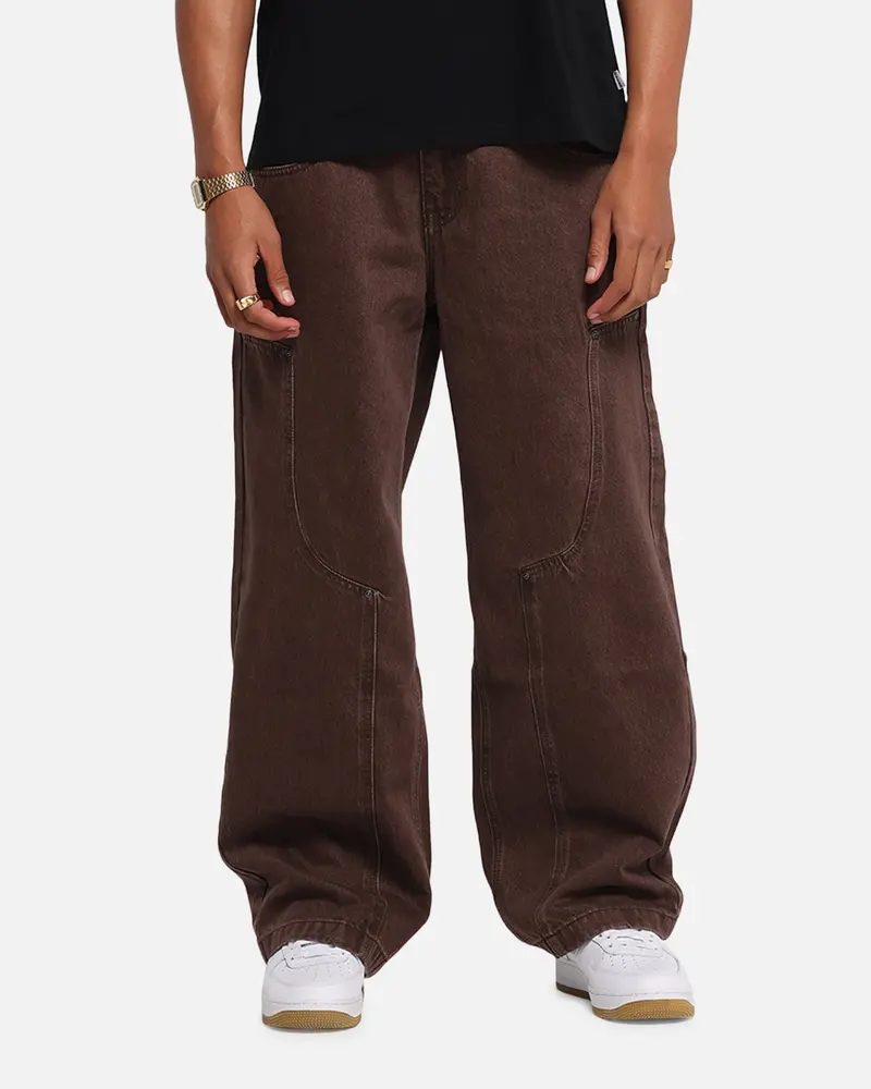 Carre Weathergear Carpenter Jeans Brown 1