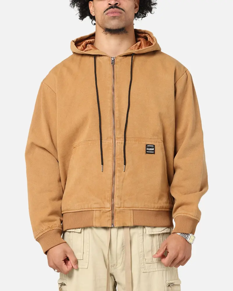 Carre Weathergear Jacket Washed Brown 1