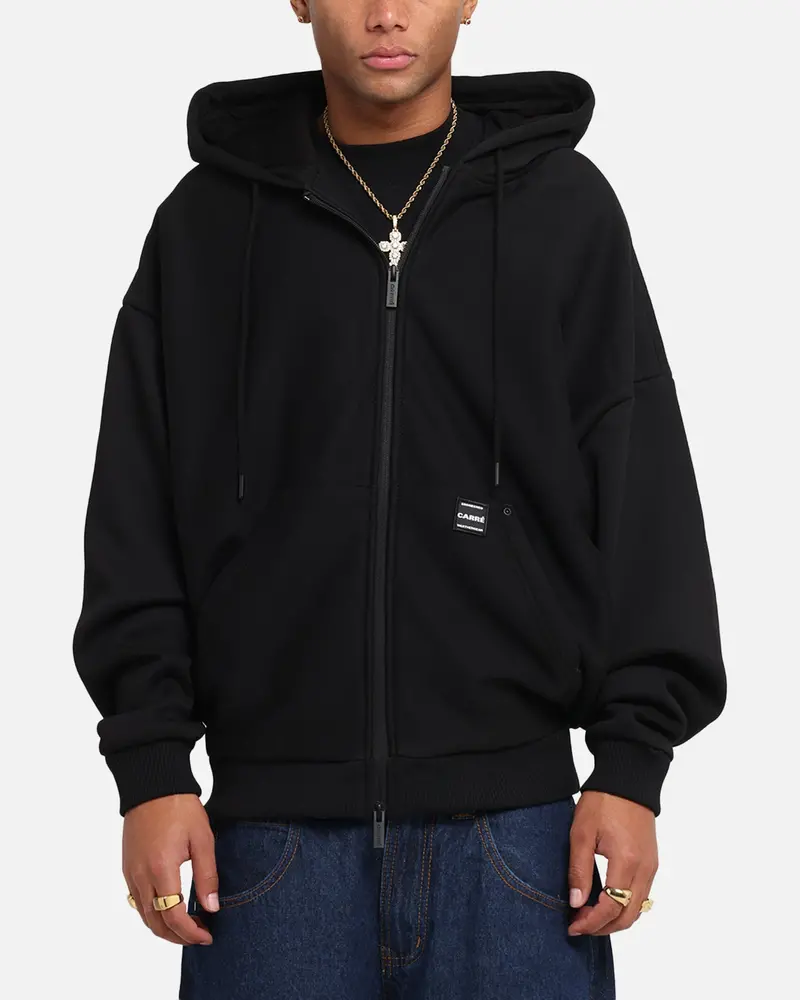 Carre Weatherwear Hoodie Black 1