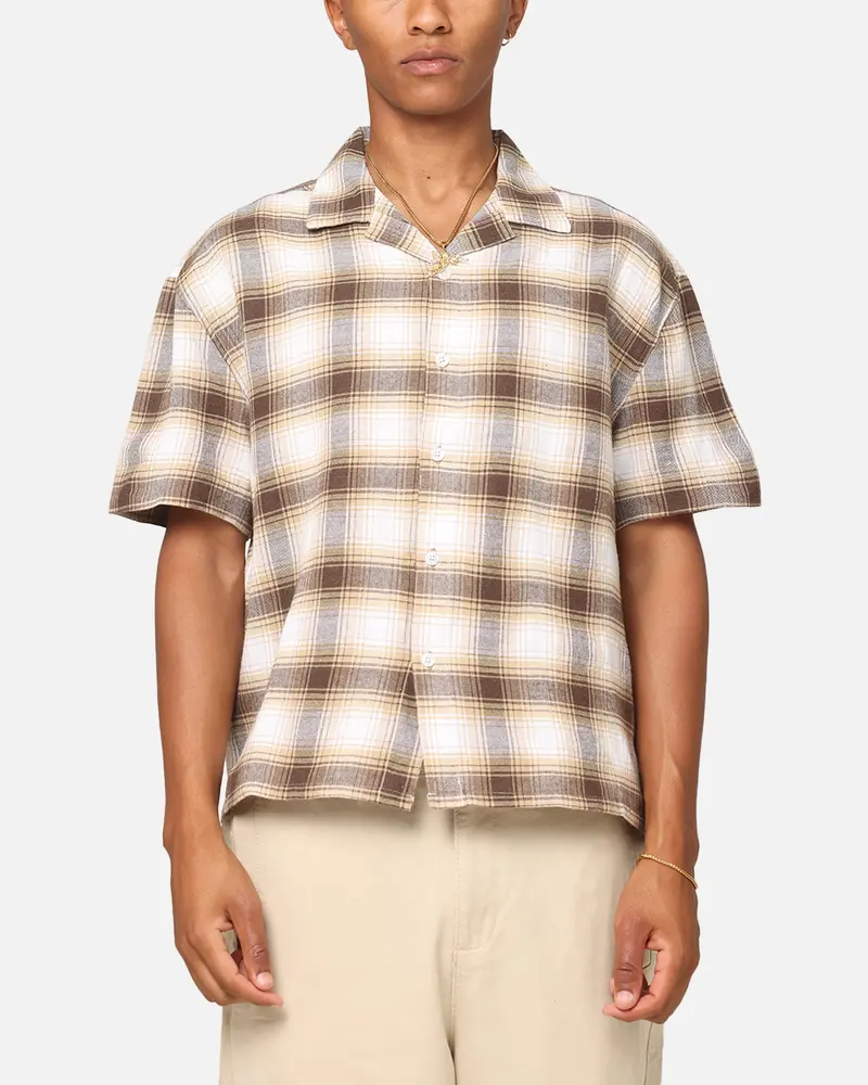 Carre Will I Button Up Shirt Check 1