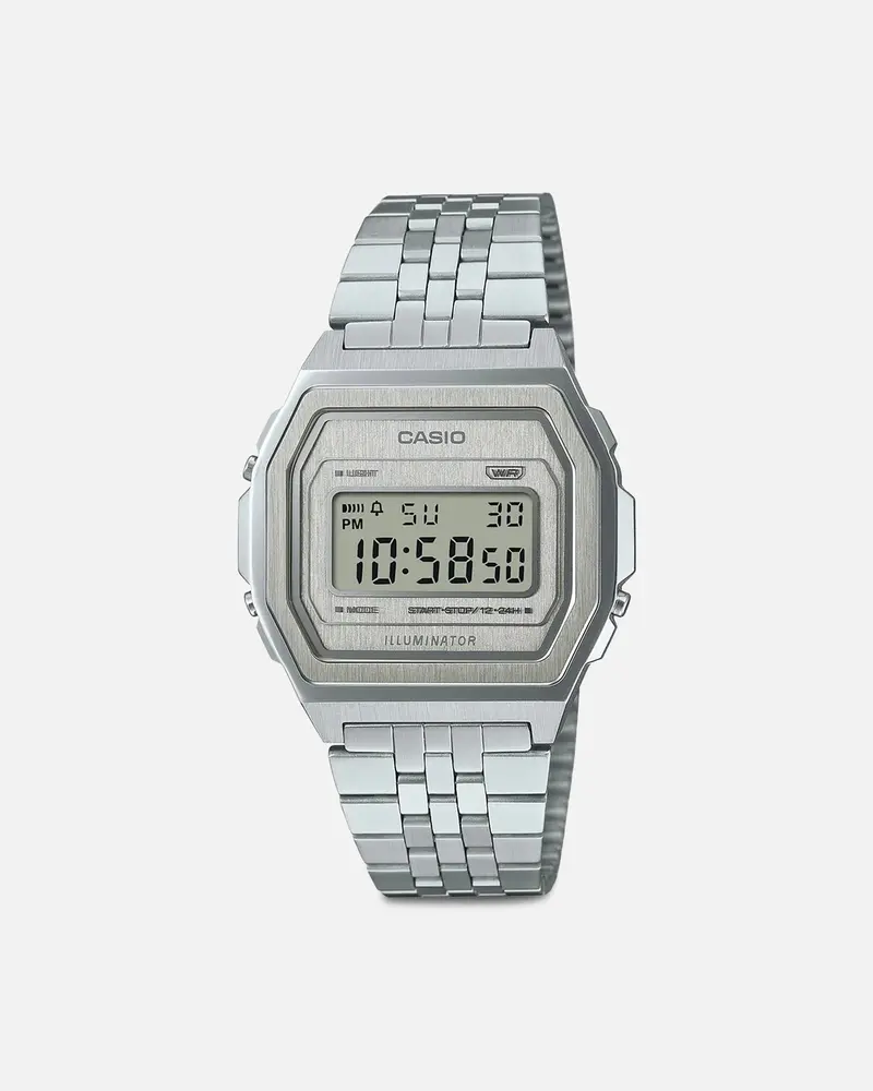Casio A1000a-7D Watch Silver 1