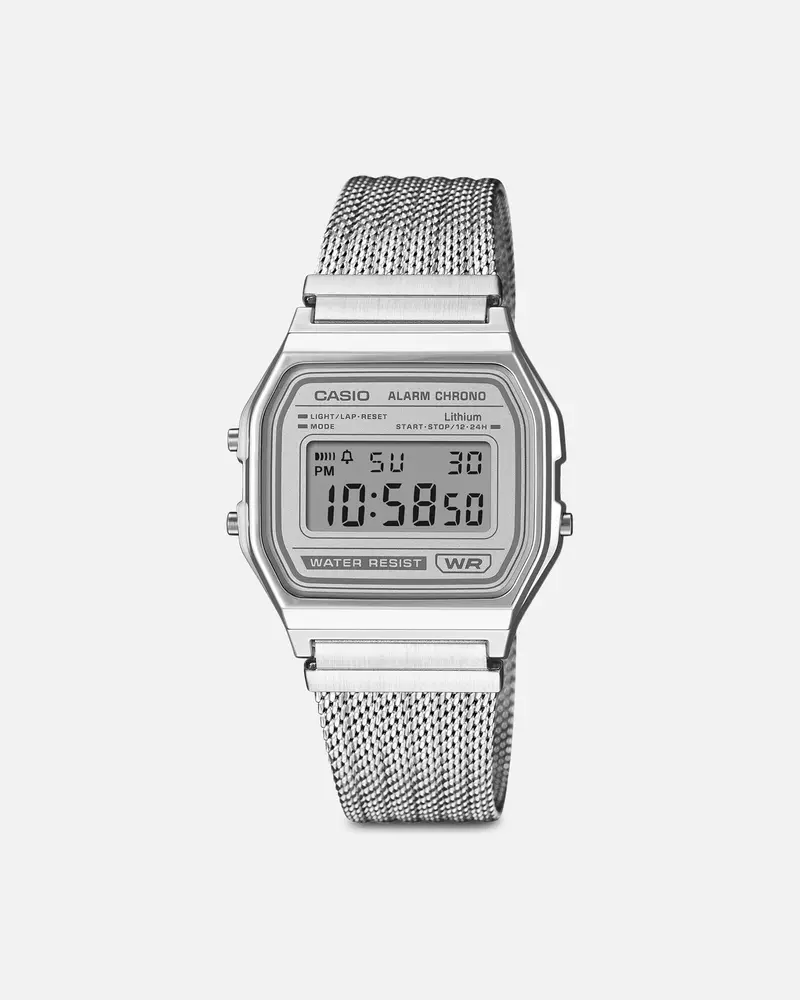 Casio A158wem-7D Watch Silver 1