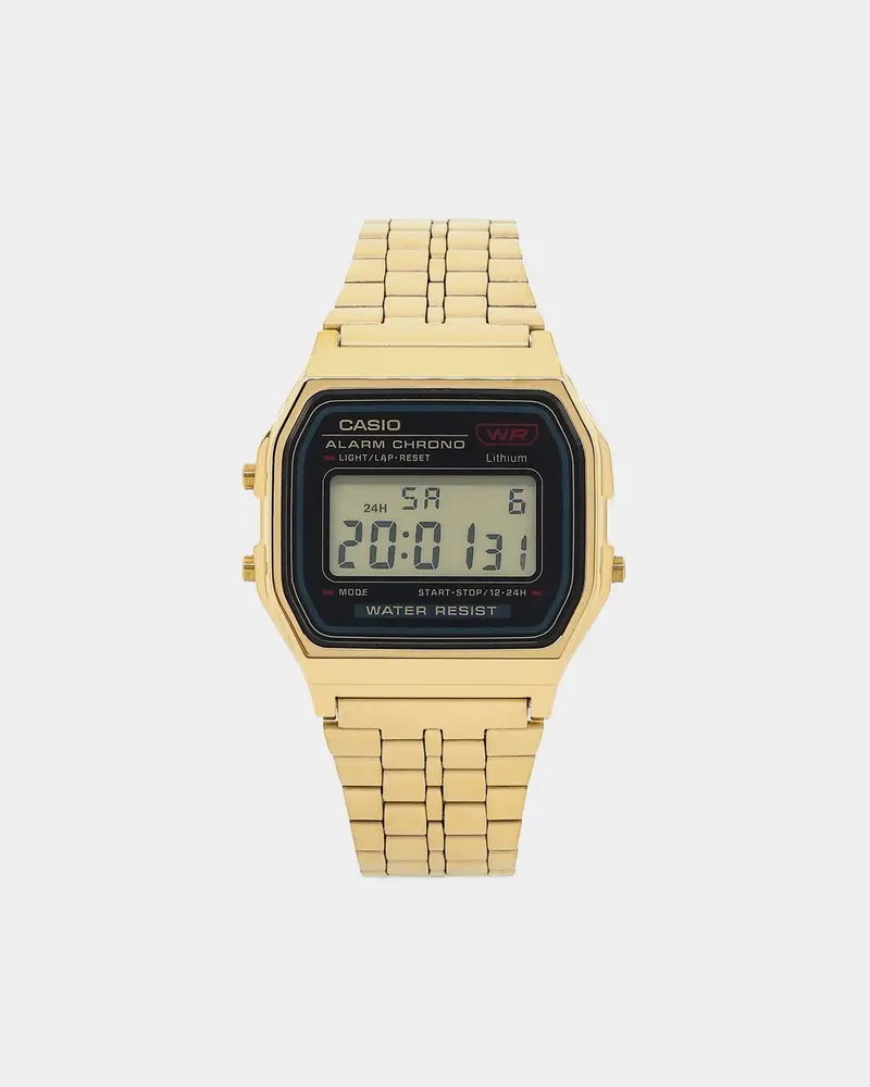 Casio A159wgea-1Df Watch Gold/ Black 1