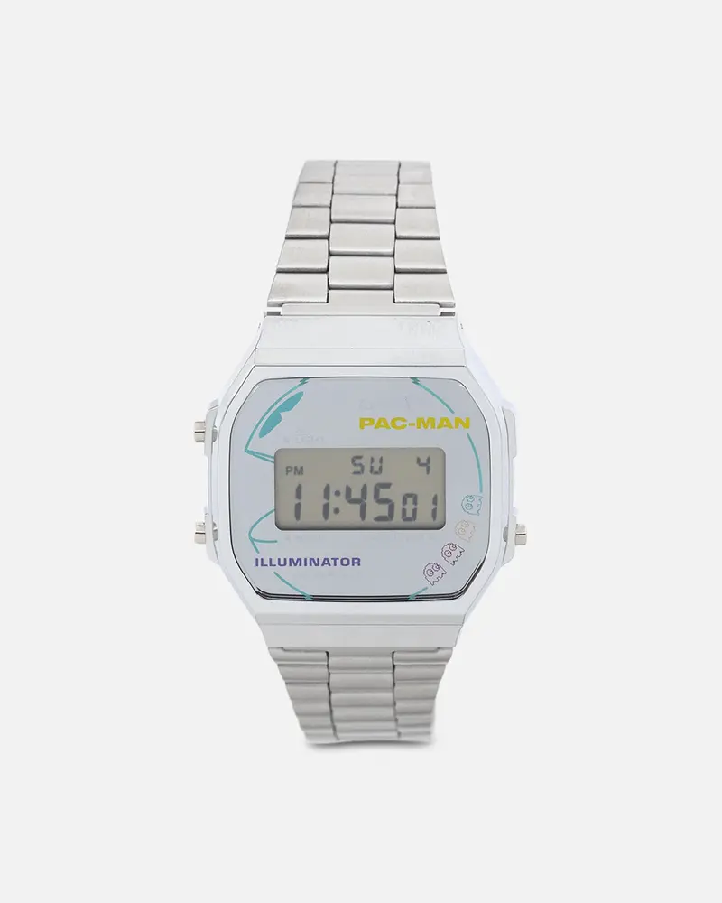 Casio A168wepc-7A X Pac-Man Watch Silver 1