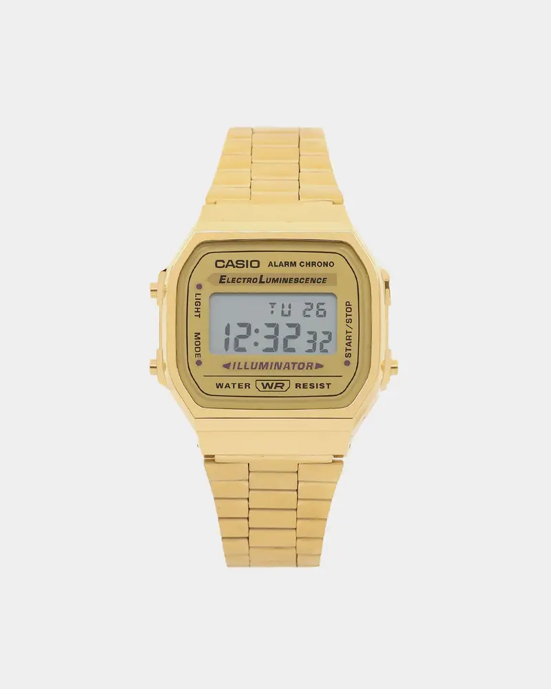 Casio A168wg-9W Gents Digital Watch Gold 1