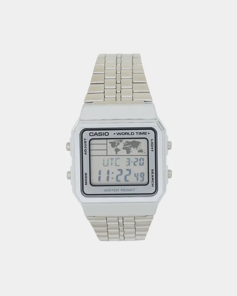 Casio A500wa-7Df Silver 1