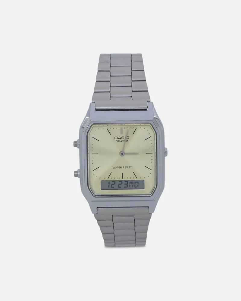 Casio Aq230a-9A Watch Silver 1