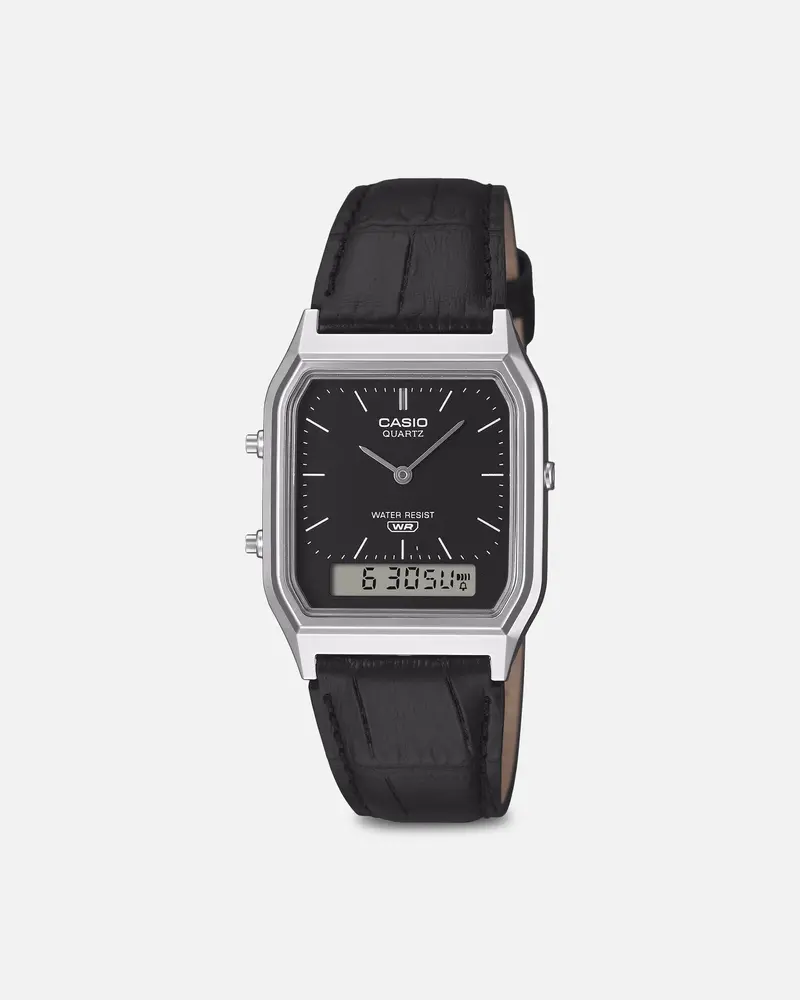 Casio Aq230el-1A Watch Silver/Black 1