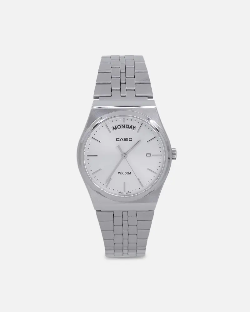 Casio Mtpb146d-7A Watch Silver 1