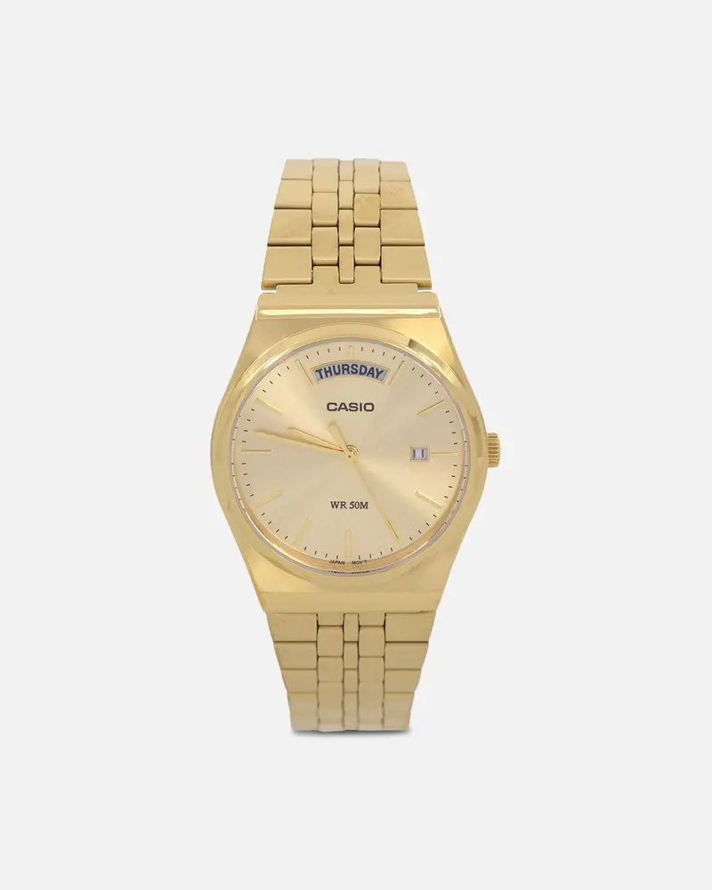 Casio Mtpb146g-9A Watch Gold 1