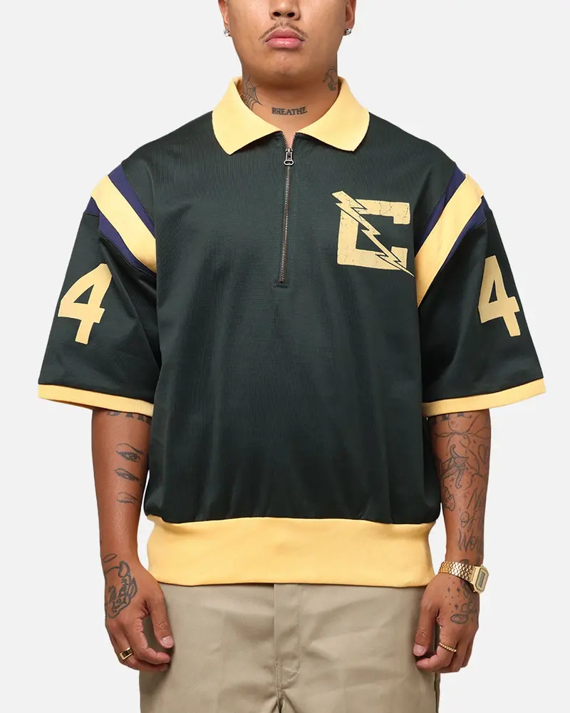 Champion 50'S Pool Boy Shirt Dark Green 1