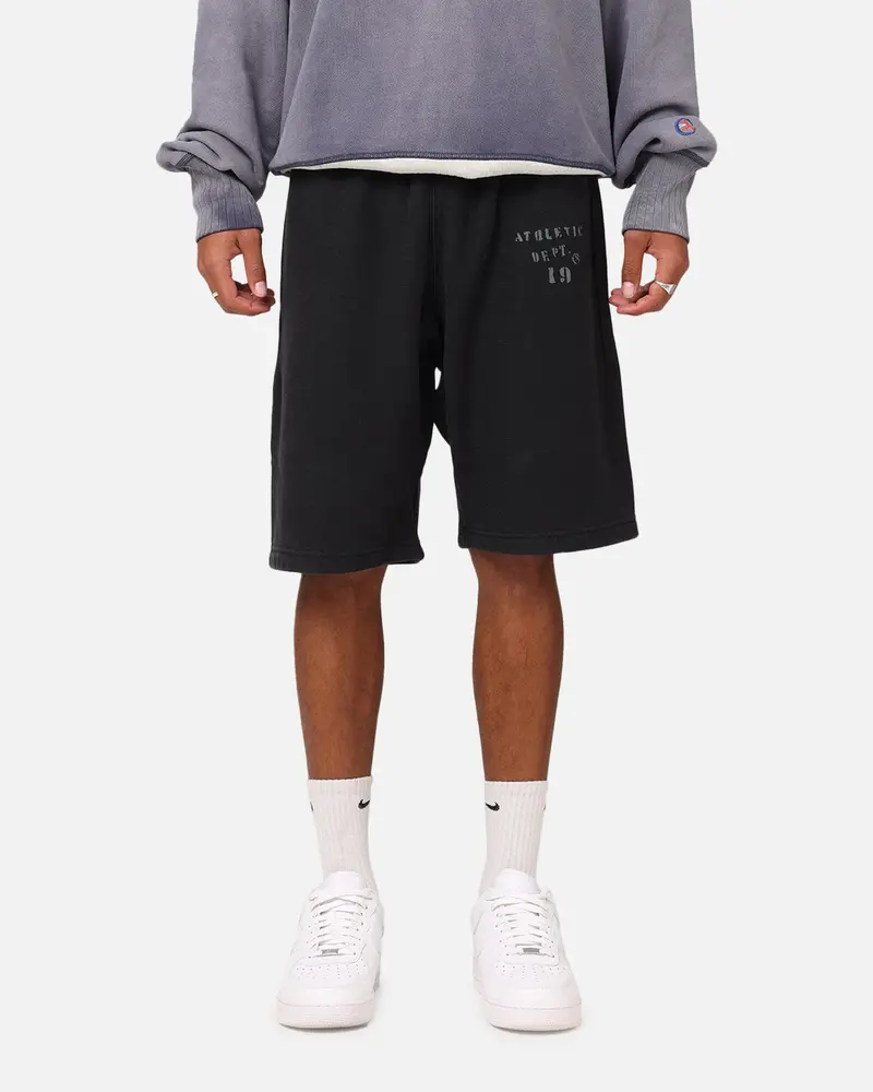 Champion 50'S Rw Fleece Shorts Black 1