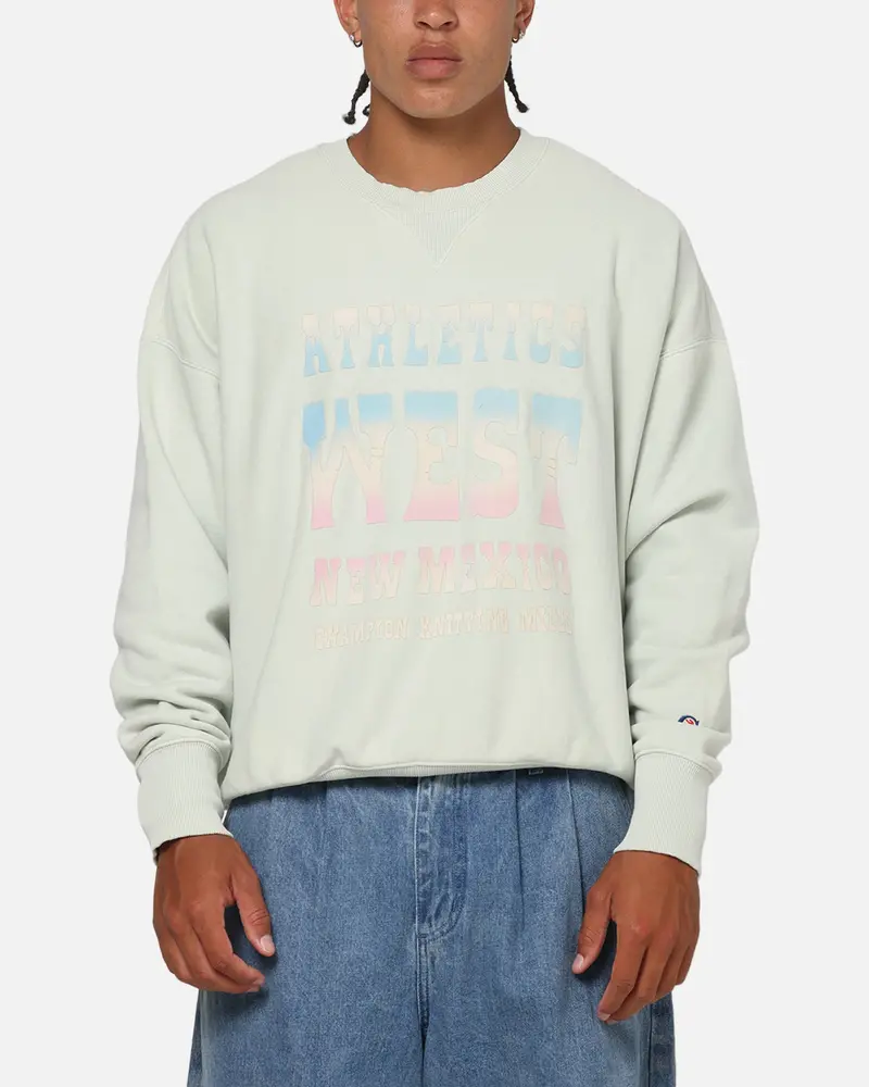 Champion 60'S Crew Sweatshirt Sage 1