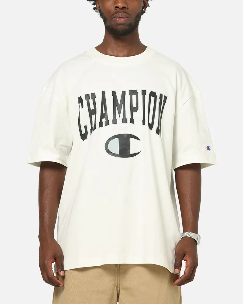 Champion Ch Crew Athletic T-Shirt White 1
