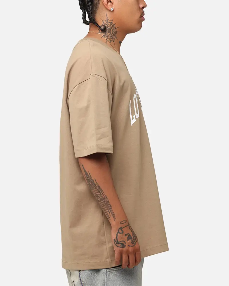 Champion Heritage Los Angeles Logo Graphic T-Shirt Whole Wheat Khaki 4
