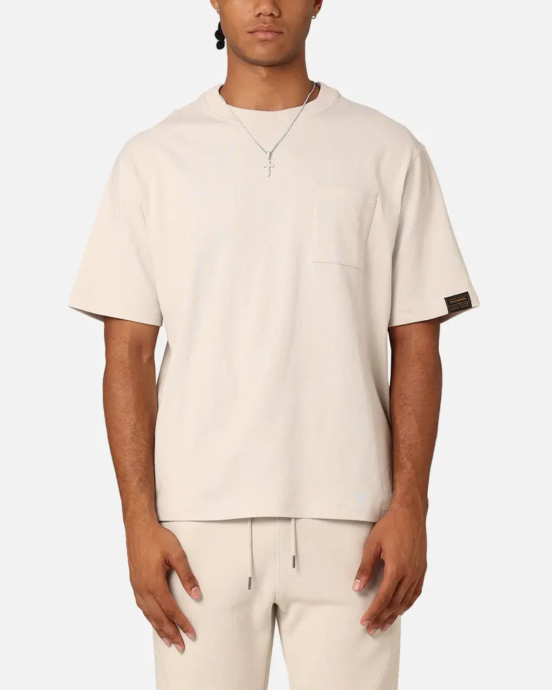 Champion Jersey Element T-Shirt Stone 1
