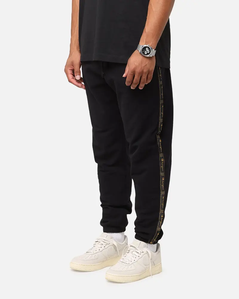 Champion Lux Taping Joggers Black 1