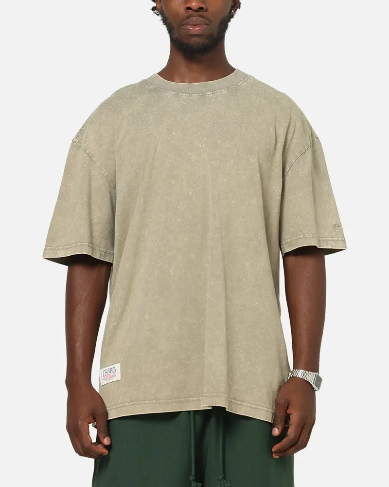 Champion Mineral Wash T-Shirt Stone 1