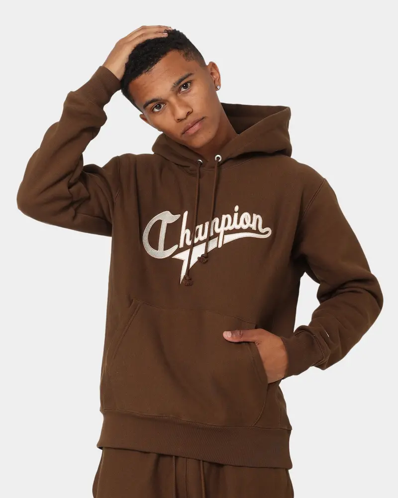 Champion Reverse Weave Cursive Logo Hoodie Dance Monkey 1