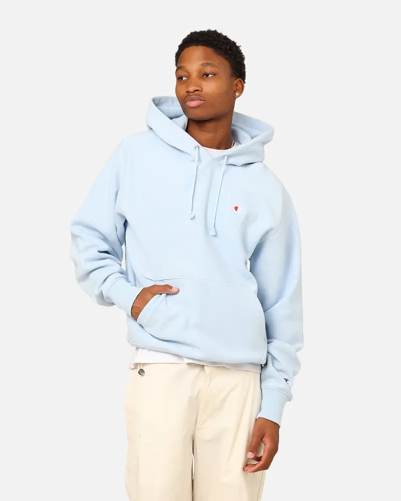 Champion Reverse Weave Small C Hoodie Sleeping Beauty 1