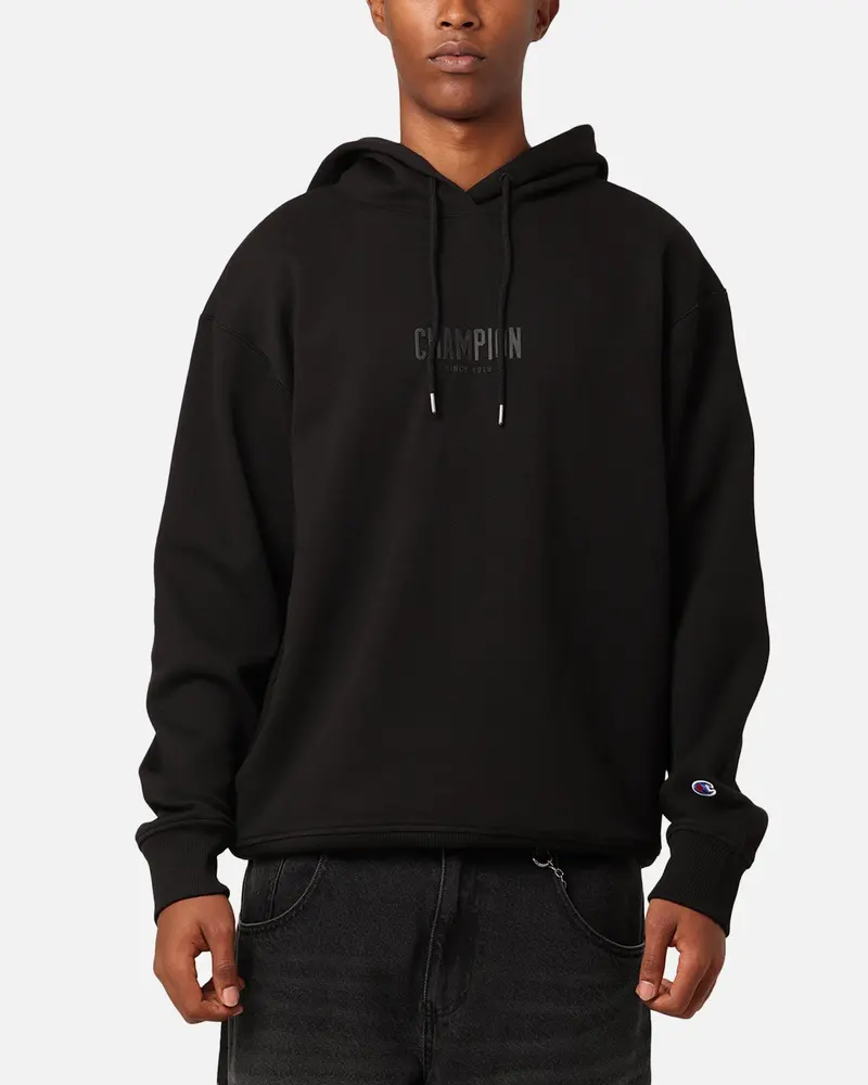 Champion Rochester Base Hoodie Black 1