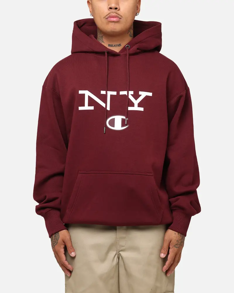 Champion Rochester Graphic Hoodie Red 1