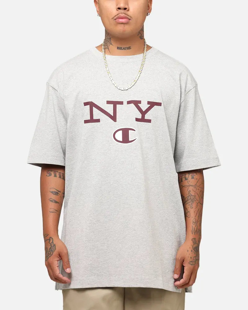 Champion Rochester Graphic T-Shirt Grey 1