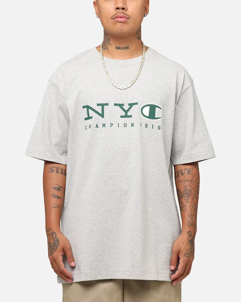 Champion Rochester Graphic T-Shirt Grey 1