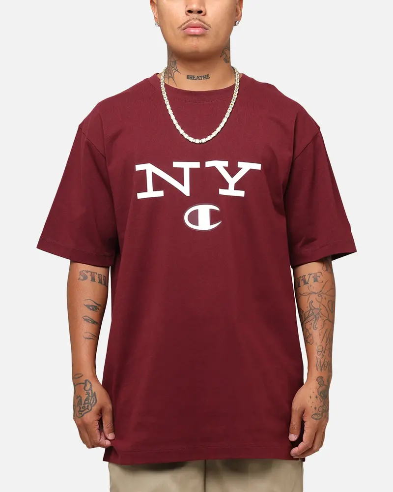Champion Rochester Graphic T-Shirt Red 1