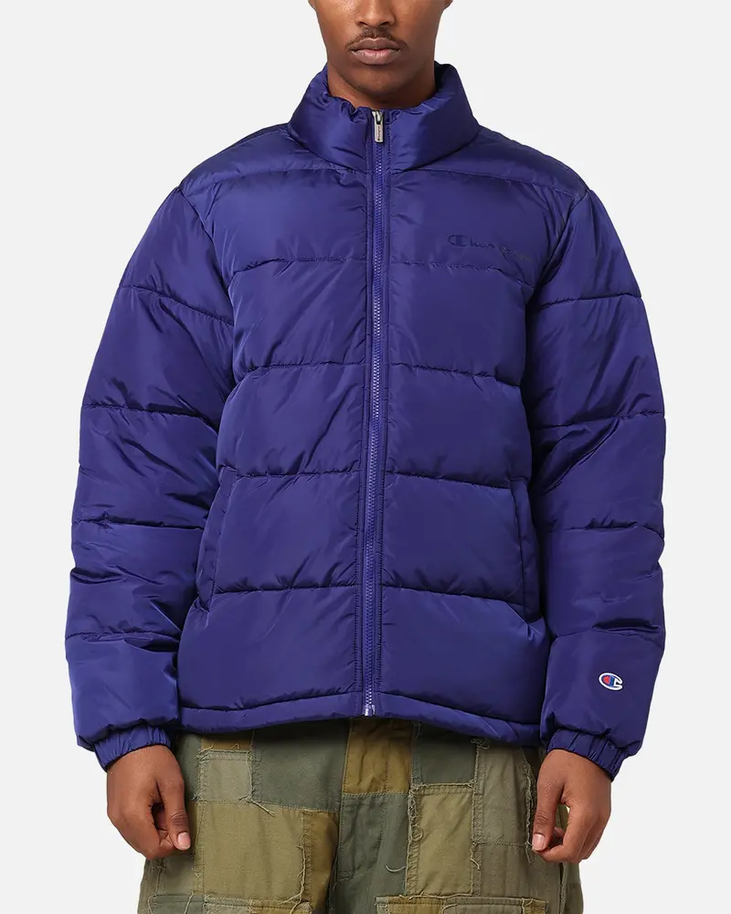 Champion Rochester Padded Puffer Jacket Chaouen Cobalt 1