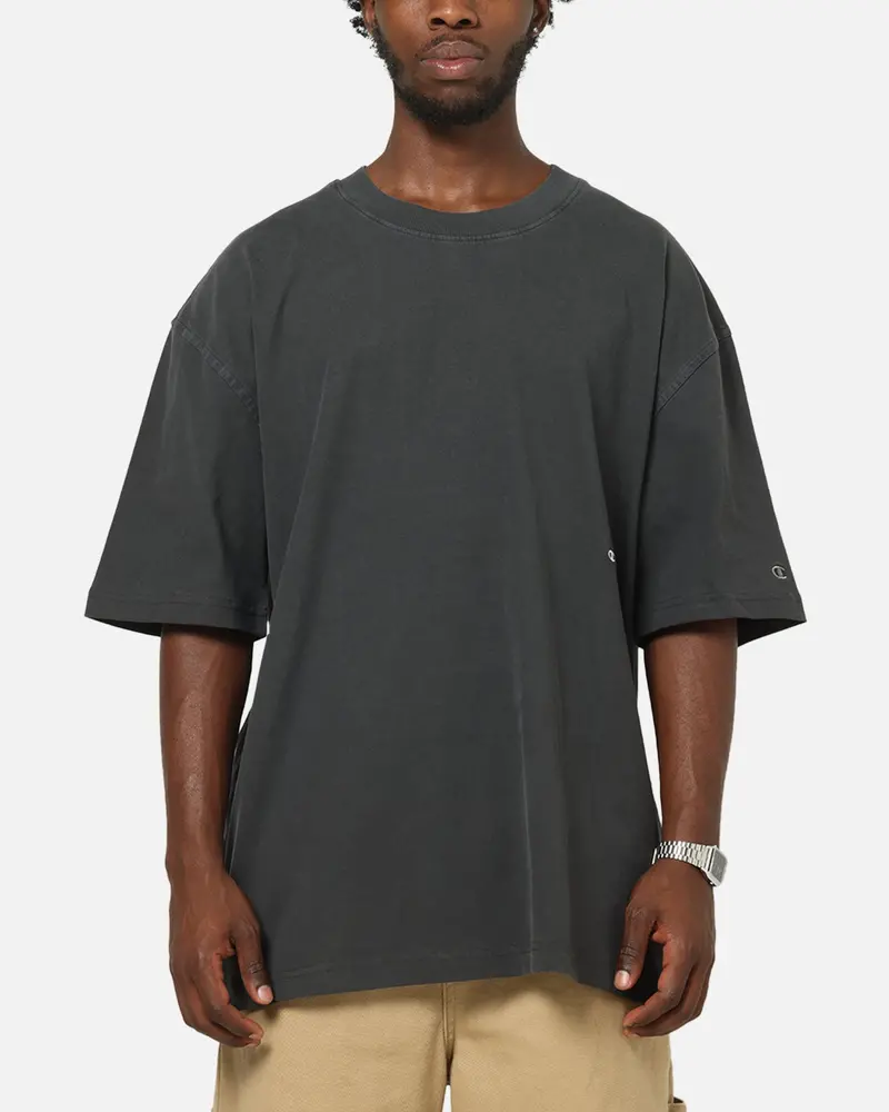 Champion Rochester Vintage Wash T-Shirt Black 1