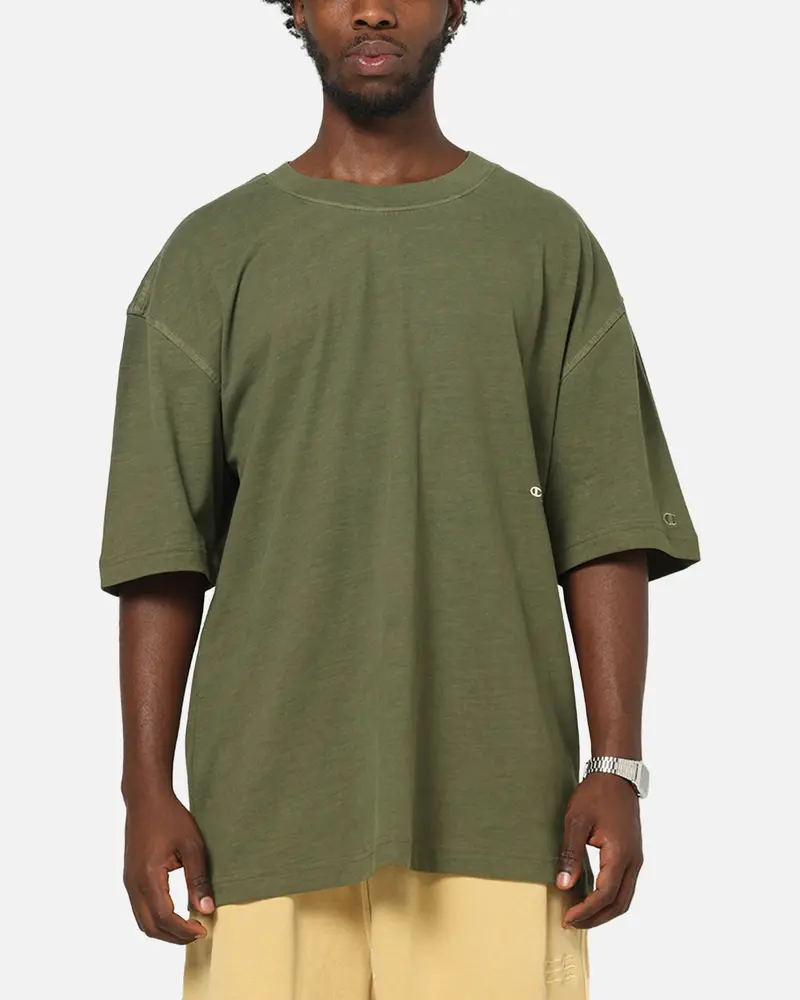 Champion Rochester Vintage Wash T-Shirt Immersive Olive 1