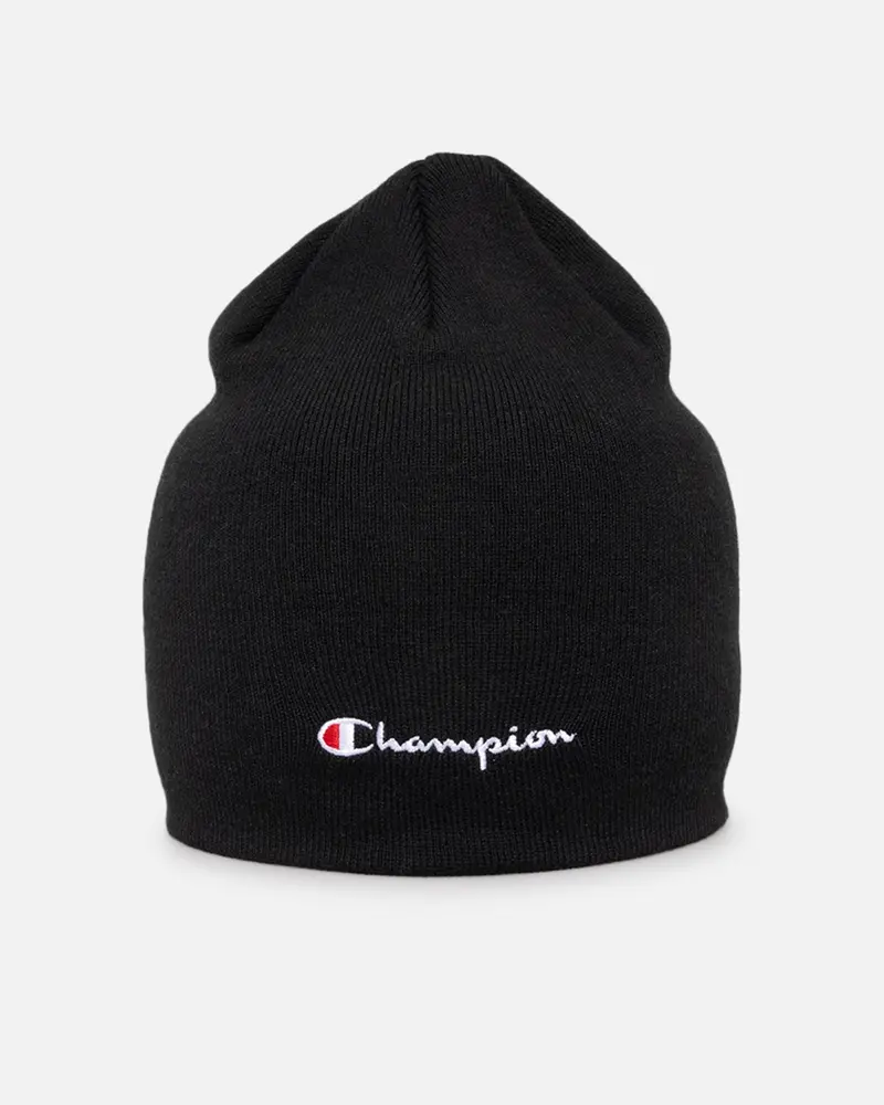 Champion Sps Script Beanie Black 1