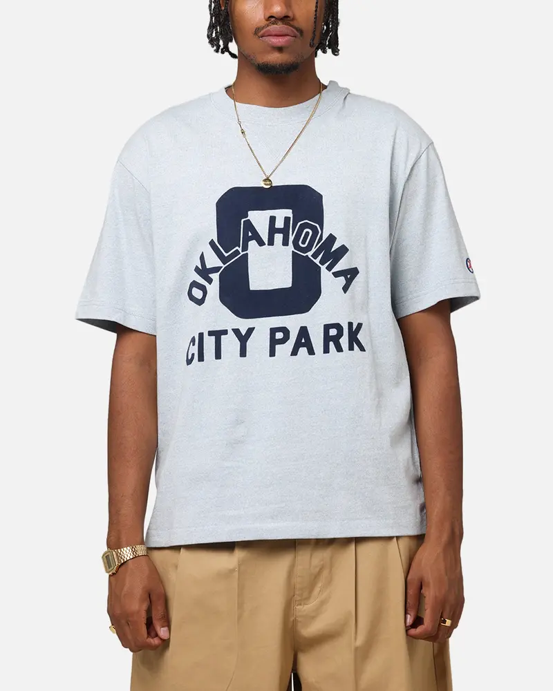 Champion Vintage Mix P.E Class T-Shirt Oxford Grey Heather 1
