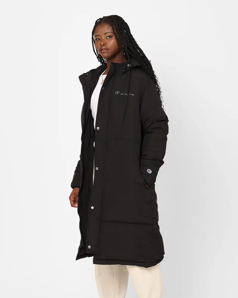 Champion Women's Rochester Puffer Jacket Black 1