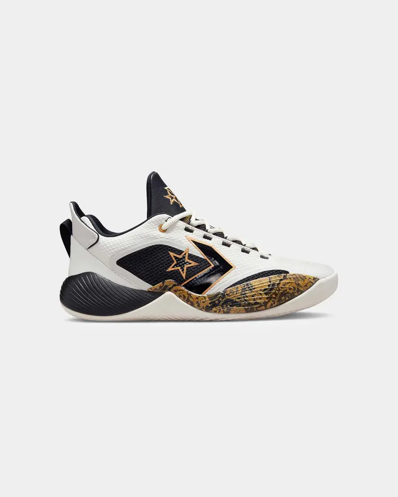 Converse All Star Bb Shift Ox Egret/Gold/Black 1