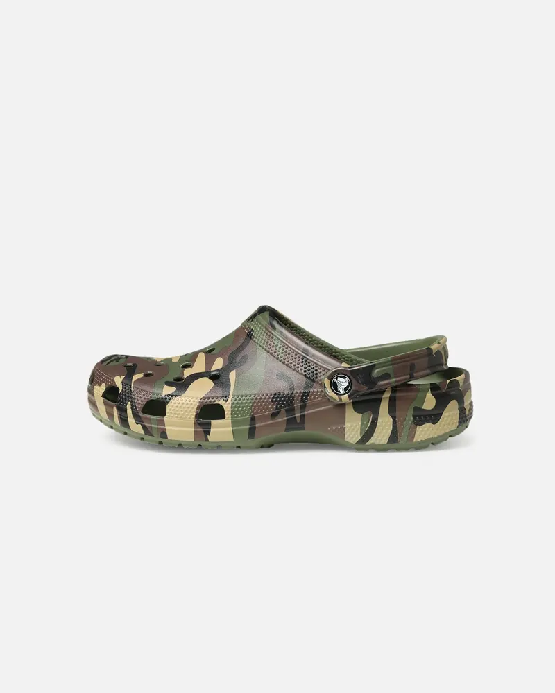Crocs Camouflage Classic Clog Army Green 1